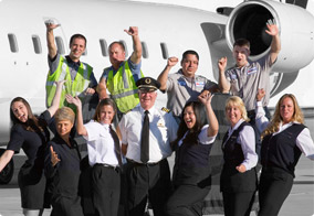 SkyWest Employees Group Shot