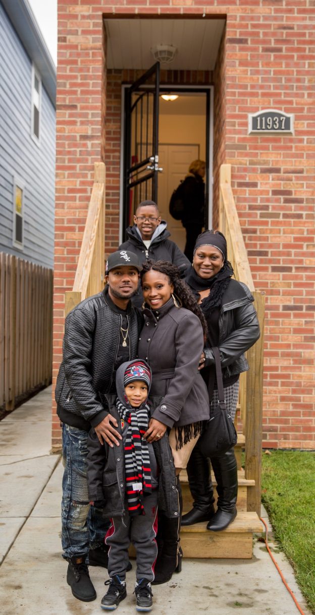 Chicago Habitat for Humanity Family Home